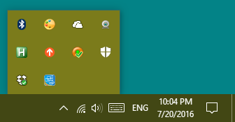 Windows 10 update icon missing